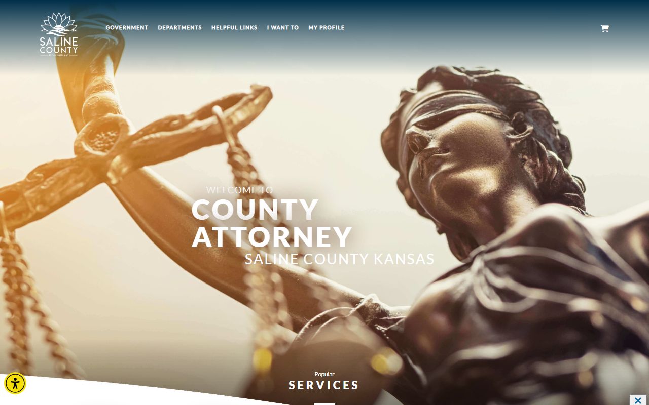Saline County criminal court records County Attorney divisions and diversion